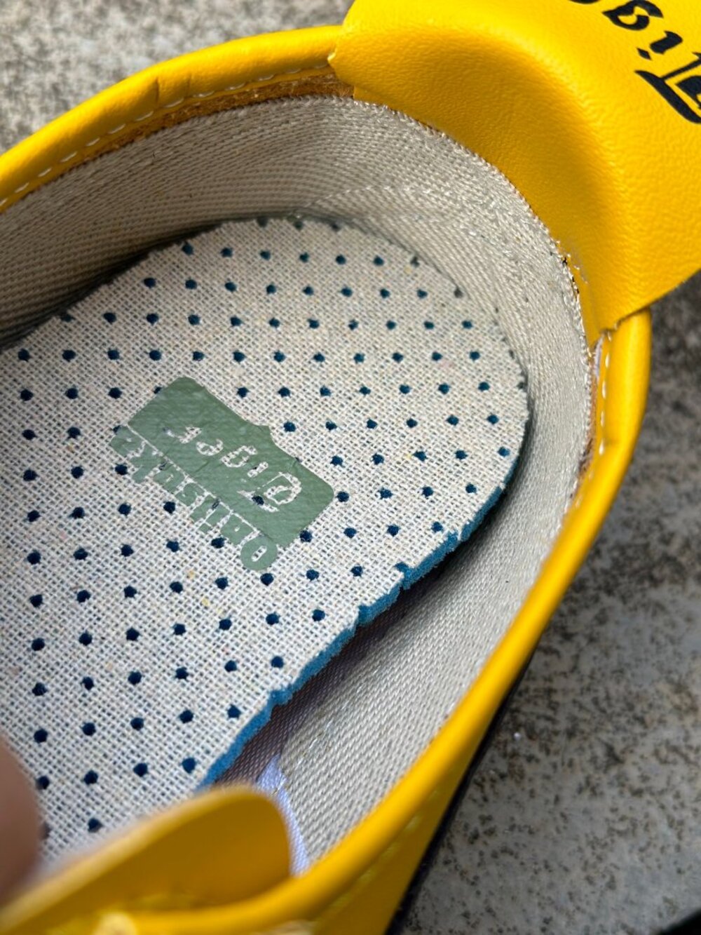 Onitsuka Tiger Mexico 66 Women Yellow Black Retro Sneakers - Picture 6 of 8